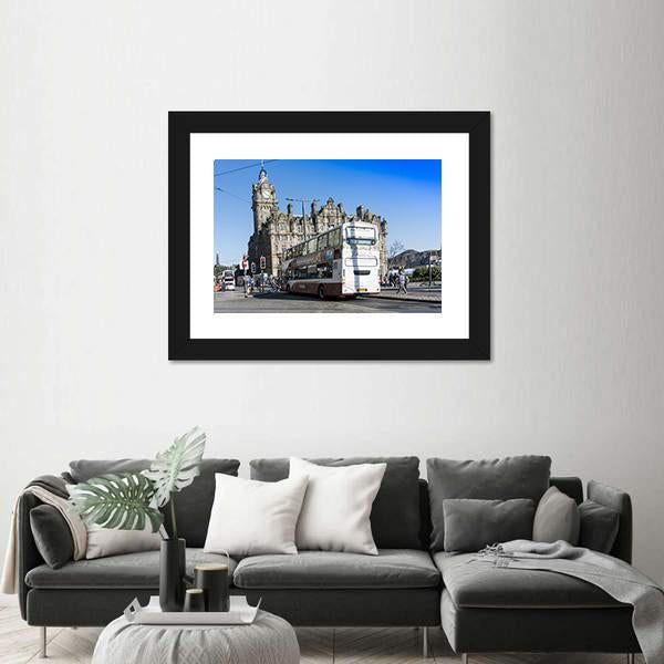 Passenger Transport in Scotland Canvas Wall Art-3 Horizontal-Gallery Wrap-25" x 16"-Tiaracle