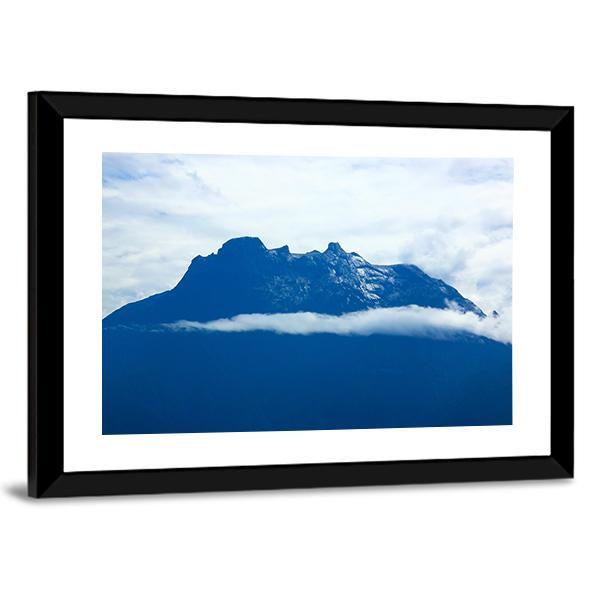 Peak Of Mount Kinabalu Canvas Wall Art-3 Horizontal-Gallery Wrap-25" x 16"-Tiaracle
