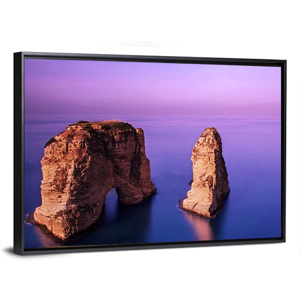 Picture Of Rawsha Rock Canvas Wall Art-3 Horizontal-Gallery Wrap-25" x 16"-Tiaracle