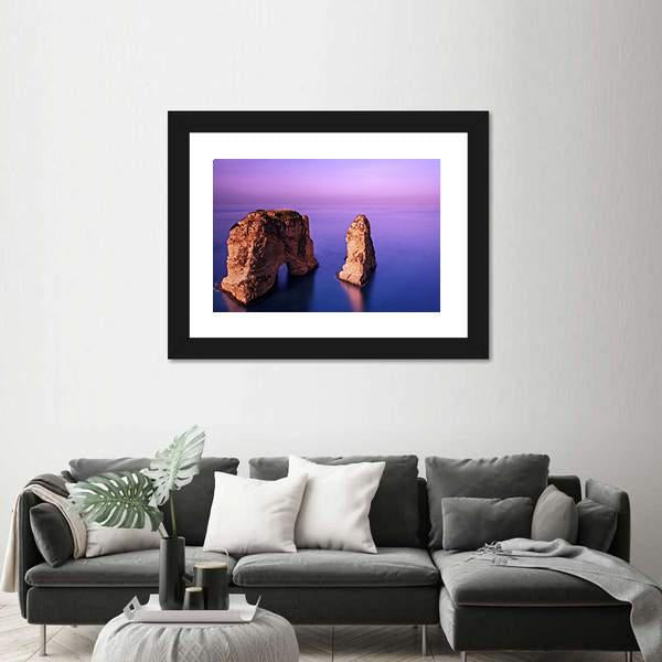 Picture Of Rawsha Rock Canvas Wall Art-3 Horizontal-Gallery Wrap-25" x 16"-Tiaracle
