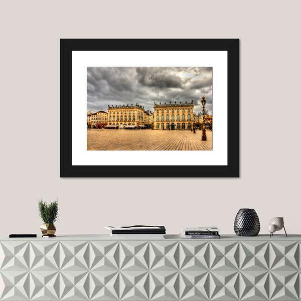 Place Stanislas In Nancy France Canvas Wall Art-1 Piece-Framed Print-20" x 16"-Tiaracle