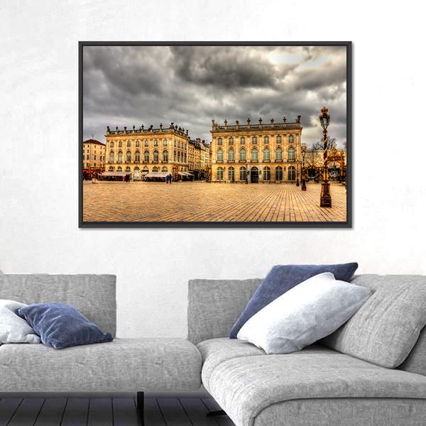 Place Stanislas In Nancy France Canvas Wall Art-3 Horizontal-Gallery Wrap-25" x 16"-Tiaracle