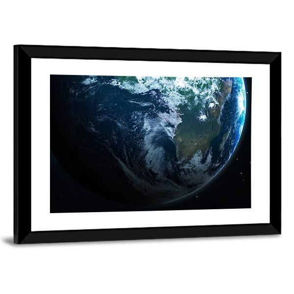 Planets Of The Solar System Canvas Wall Art-3 Horizontal-Gallery Wrap-25" x 16"-Tiaracle