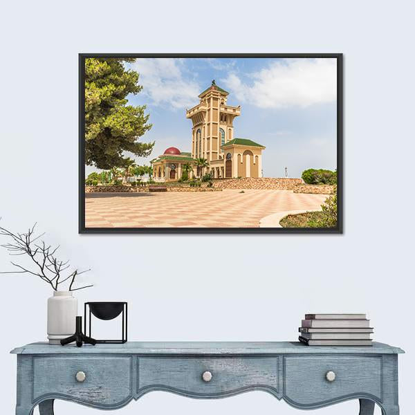 Plateau Of Lalla Setti in Tlemcen Canvas Wall Art-1 Piece-Floating Frame-24" x 16"-Tiaracle