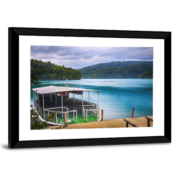 Plitvice Lakes Of Croatia Canvas Wall Art-5 Horizontal-Gallery Wrap-22" x 12"-Tiaracle