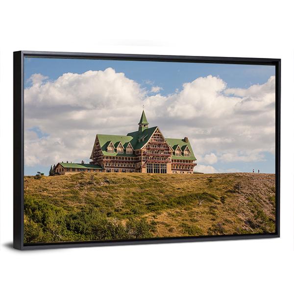 Prince Of Wales Hotel In Canada Canvas Wall Art-3 Horizontal-Gallery Wrap-25" x 16"-Tiaracle