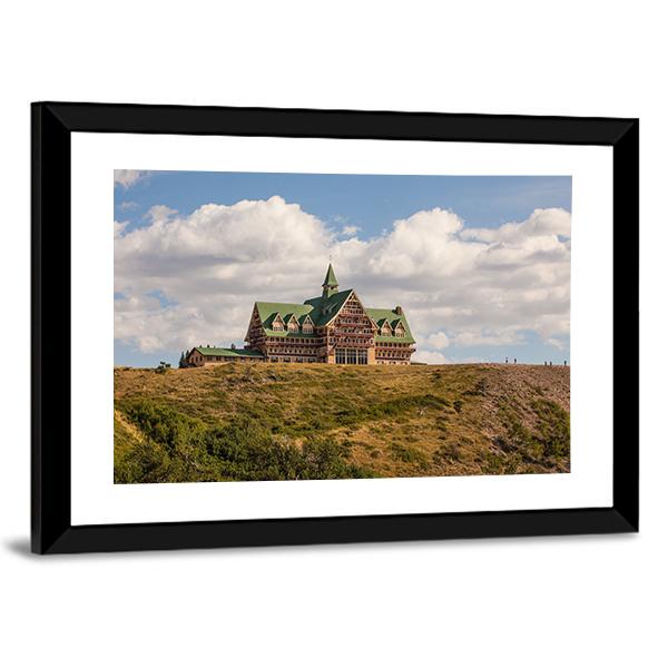 Prince Of Wales Hotel In Canada Canvas Wall Art-3 Horizontal-Gallery Wrap-25" x 16"-Tiaracle