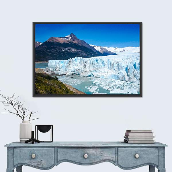 Puerto Madryn In Argentina Canvas Wall Art-1 Piece-Floating Frame-24" x 16"-Tiaracle