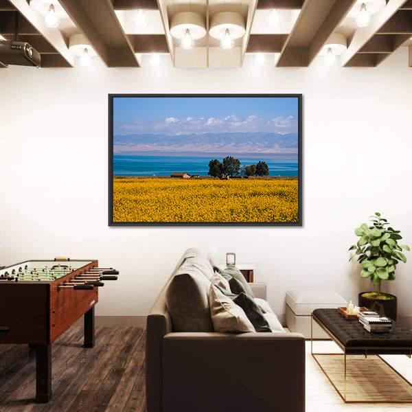 Qinghai Scenery Canvas Wall Art-3 Horizontal-Gallery Wrap-25" x 16"-Tiaracle