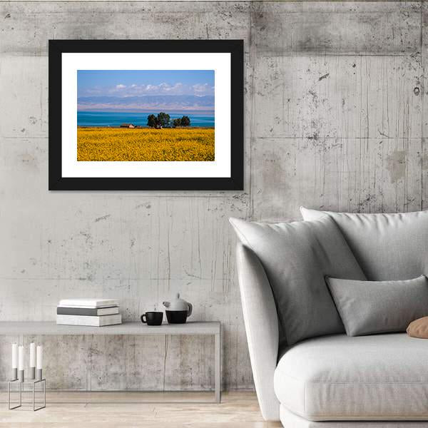 Qinghai Scenery Canvas Wall Art-3 Horizontal-Gallery Wrap-25" x 16"-Tiaracle