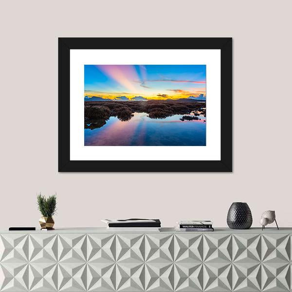 Rawai Beach Phuket Island In Thailand Canvas Wall Art-1 Piece-Framed Print-20" x 16"-Tiaracle