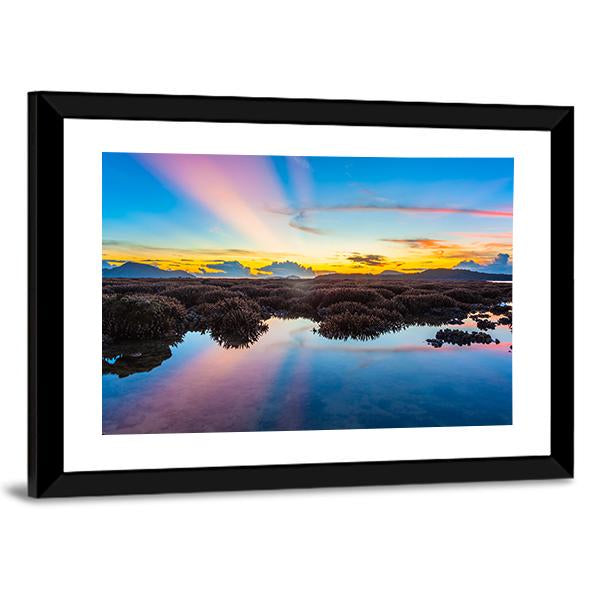 Rawai Beach Phuket Island In Thailand Canvas Wall Art-3 Horizontal-Gallery Wrap-25" x 16"-Tiaracle