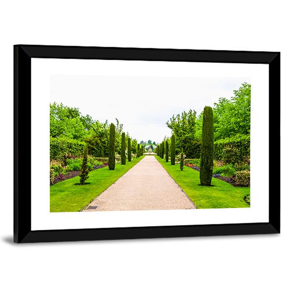 Regent's Park Landscape In London Canvas Wall Art-3 Horizontal-Gallery Wrap-25" x 16"-Tiaracle