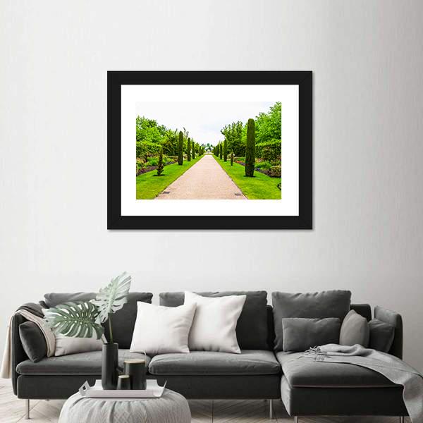 Regent's Park Landscape In London Canvas Wall Art-3 Horizontal-Gallery Wrap-25" x 16"-Tiaracle