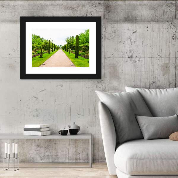 Regent's Park Landscape In London Canvas Wall Art-3 Horizontal-Gallery Wrap-25" x 16"-Tiaracle