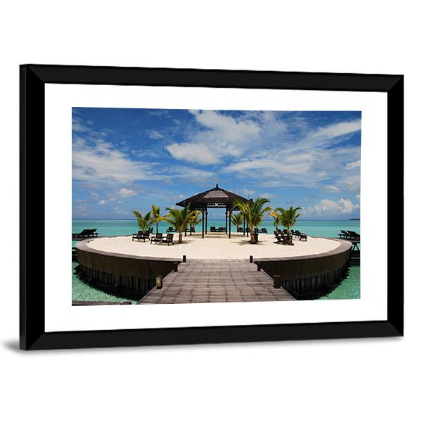 Remote Island In The Celebes Sea Canvas Wall Art-3 Horizontal-Gallery Wrap-25" x 16"-Tiaracle