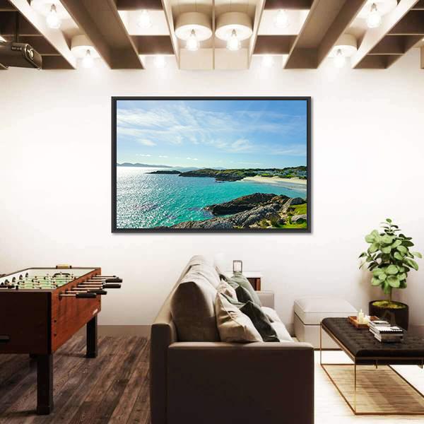 Ring Of Kerry In Ireland Canvas Wall Art-3 Horizontal-Gallery Wrap-25" x 16"-Tiaracle