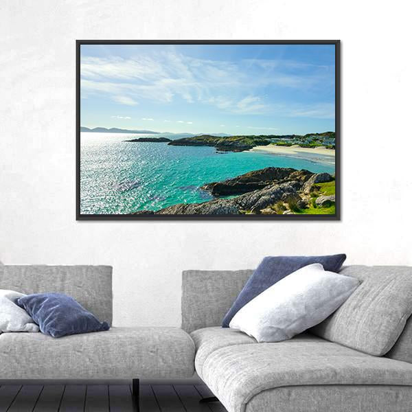 Ring Of Kerry In Ireland Canvas Wall Art-3 Horizontal-Gallery Wrap-25" x 16"-Tiaracle