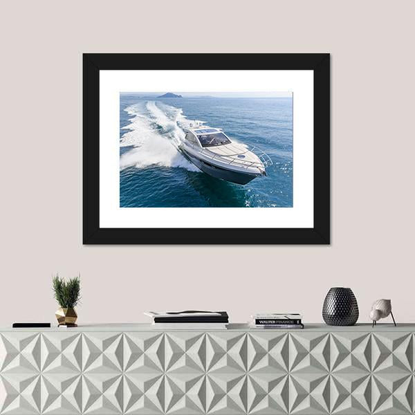 Rio Yachts Italian Shipyard Canvas Wall Art-1 Piece-Framed Print-20" x 16"-Tiaracle