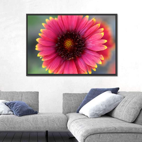 Ripe Red Flower Canvas Wall Art-5 Horizontal-Gallery Wrap-22" x 12"-Tiaracle