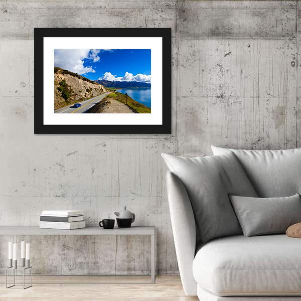 Road Trip In New Zealand Canvas Wall Art-3 Horizontal-Gallery Wrap-25" x 16"-Tiaracle
