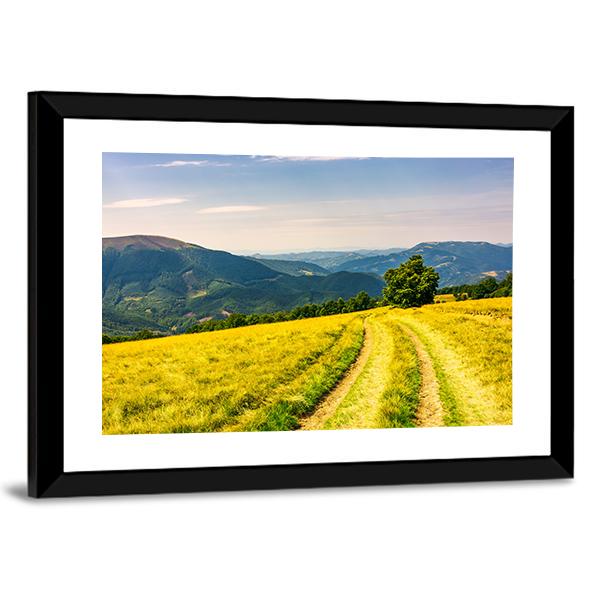 Road Winding Down The Plesha Mountain Canvas Wall Art-3 Horizontal-Gallery Wrap-25" x 16"-Tiaracle