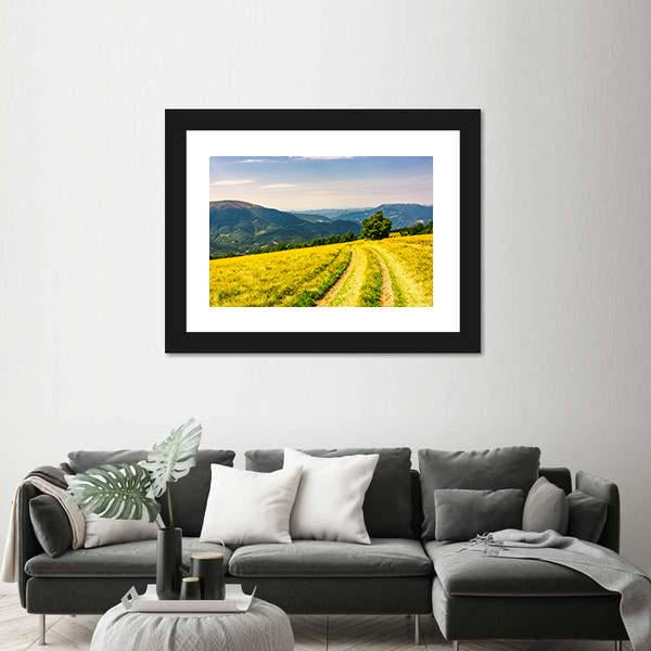 Road Winding Down The Plesha Mountain Canvas Wall Art-3 Horizontal-Gallery Wrap-25" x 16"-Tiaracle