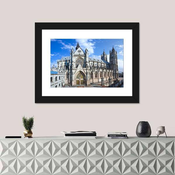 Roman Catholic Church Canvas Wall Art-1 Piece-Framed Print-20" x 16"-Tiaracle