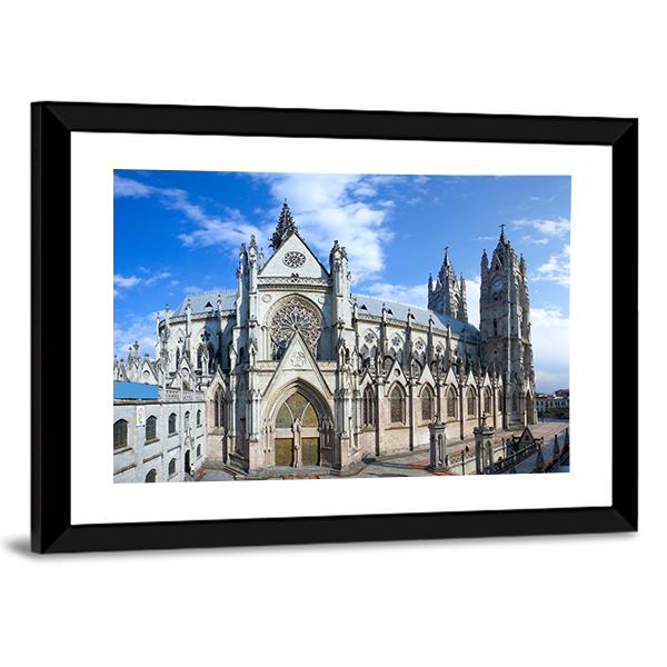 Roman Catholic Church Canvas Wall Art-3 Horizontal-Gallery Wrap-25" x 16"-Tiaracle