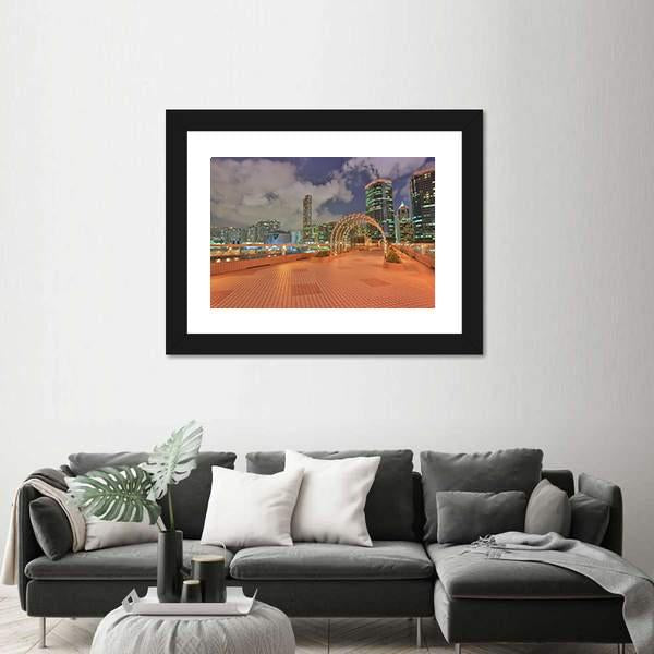 Roof Garden At China Ferry Terminal Canvas Wall Art-5 Horizontal-Gallery Wrap-22" x 12"-Tiaracle