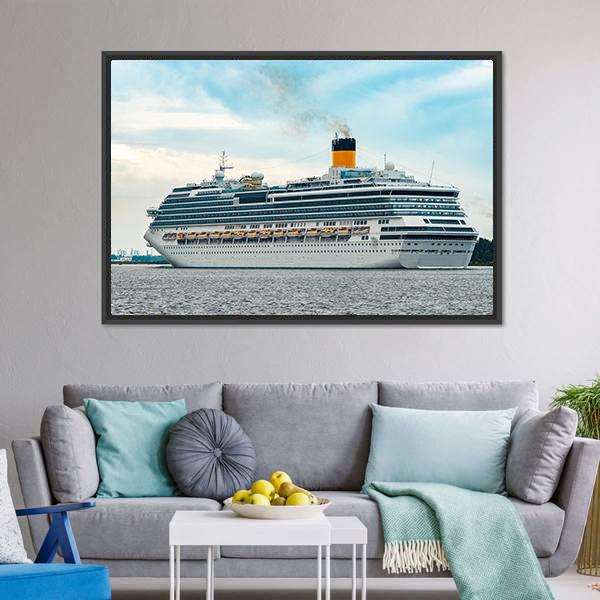 Royal Cruise Canvas Wall Art-5 Horizontal-Gallery Wrap-22" x 12"-Tiaracle
