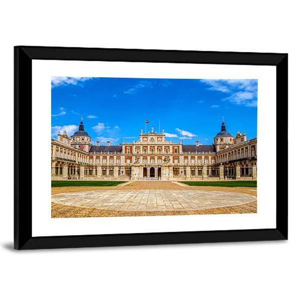 Royal Palace Of Aranjuez Canvas Wall Art-5 Horizontal-Gallery Wrap-22" x 12"-Tiaracle