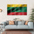 Ruffled Lithuania Flag Canvas Wall Art-5 Horizontal-Gallery Wrap-22" x 12"-Tiaracle
