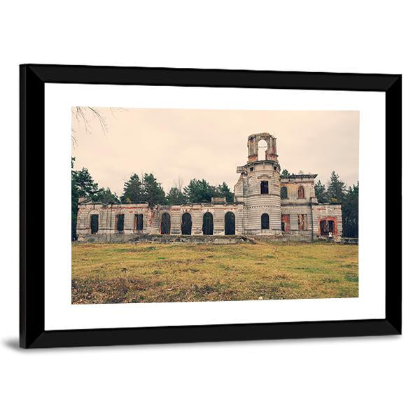 Ruins Of An Ancient Castle Tereshchenko Grod Canvas Wall Art-3 Horizontal-Gallery Wrap-25" x 16"-Tiaracle