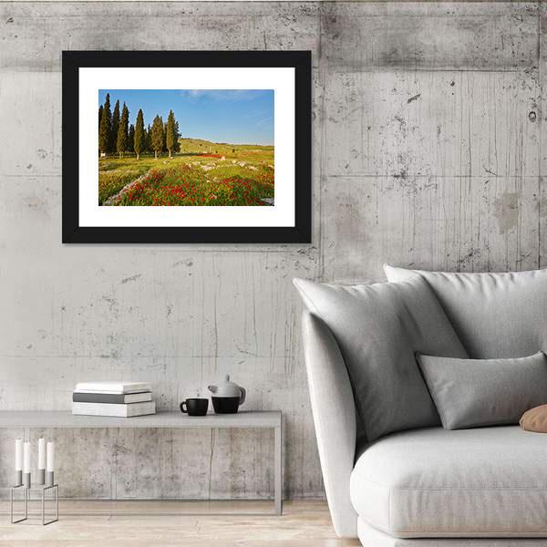 Ruins Of Ancient City In Turkey Canvas Wall Art-3 Horizontal-Gallery Wrap-25" x 16"-Tiaracle