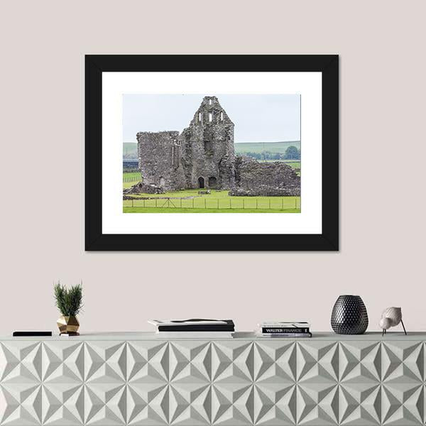 Ruins Of Glenluce Abbey Canvas Wall Art-5 Horizontal-Gallery Wrap-22" x 12"-Tiaracle