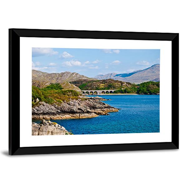 Rural Scenery In The Heart Of Scotland Canvas Wall Art-5 Horizontal-Gallery Wrap-22" x 12"-Tiaracle