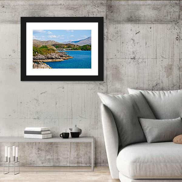 Rural Scenery In The Heart Of Scotland Canvas Wall Art-5 Horizontal-Gallery Wrap-22" x 12"-Tiaracle
