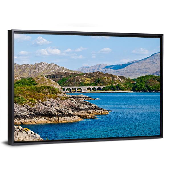 Rural Scenery In The Heart Of Scotland Canvas Wall Art-5 Horizontal-Gallery Wrap-22" x 12"-Tiaracle