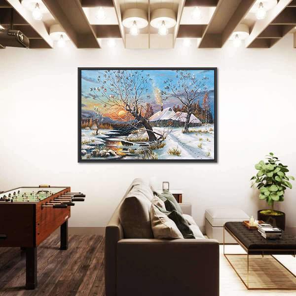 Russian Artist Klevera Canvas Wall Art-5 Horizontal-Gallery Wrap-22" x 12"-Tiaracle