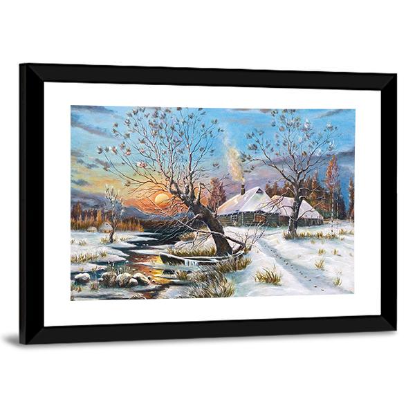 Russian Artist Klevera Canvas Wall Art-5 Horizontal-Gallery Wrap-22" x 12"-Tiaracle