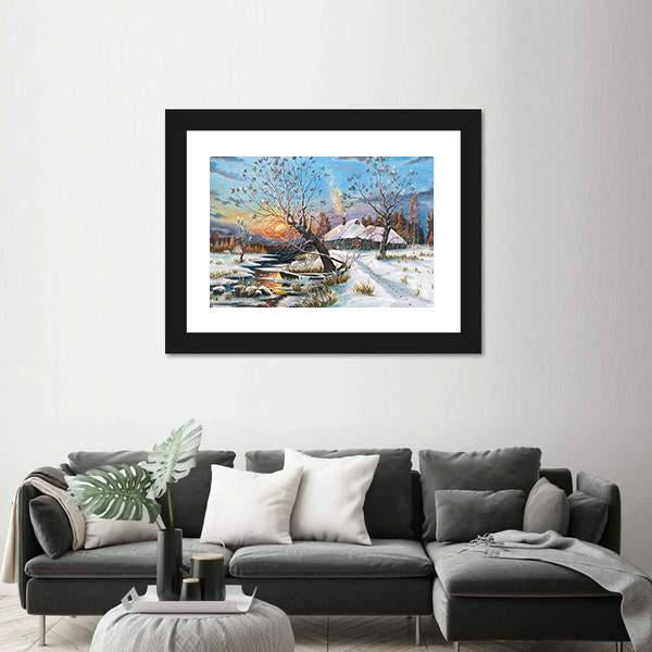 Russian Artist Klevera Canvas Wall Art-5 Horizontal-Gallery Wrap-22" x 12"-Tiaracle