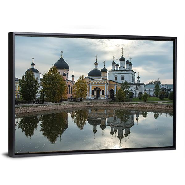 Russian Orthodox Church Canvas Wall Art-5 Horizontal-Gallery Wrap-22" x 12"-Tiaracle