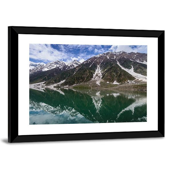 Saiful Malook Lake Kaghan Valley Pakistan Canvas Wall Art-5 Horizontal-Gallery Wrap-22" x 12"-Tiaracle