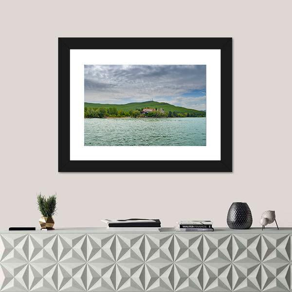 Saint Naum In Ohrid Canvas Wall Art-1 Piece-Framed Print-20" x 16"-Tiaracle