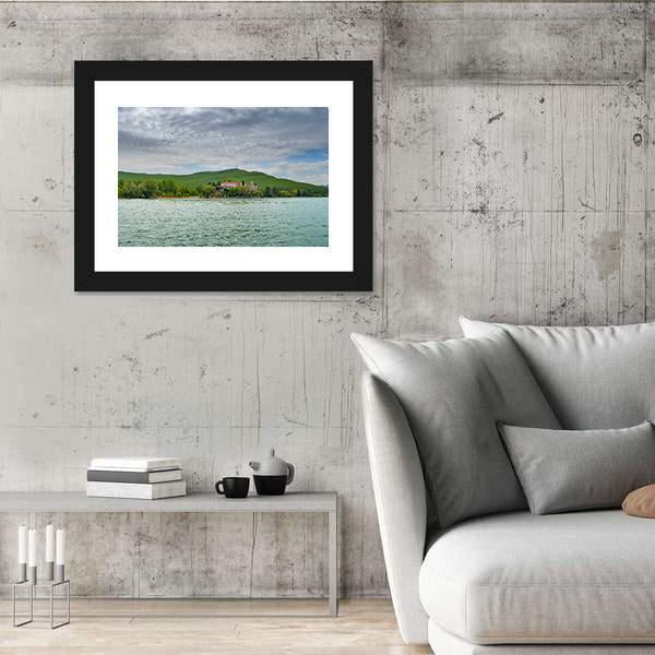 Saint Naum In Ohrid Canvas Wall Art-3 Horizontal-Gallery Wrap-25" x 16"-Tiaracle