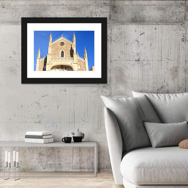 San Jeronimo Church In Madrid Canvas Wall Art-3 Horizontal-Gallery Wrap-25" x 16"-Tiaracle