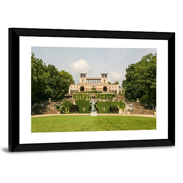 Sanssouci Park Germany Canvas Wall Art-3 Horizontal-Gallery Wrap-25" x 16"-Tiaracle
