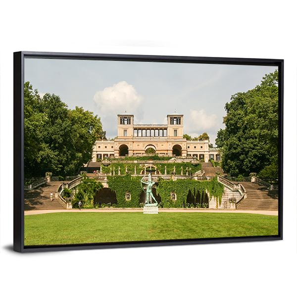 Sanssouci Park Germany Canvas Wall Art-5 Horizontal-Gallery Wrap-22" x 12"-Tiaracle