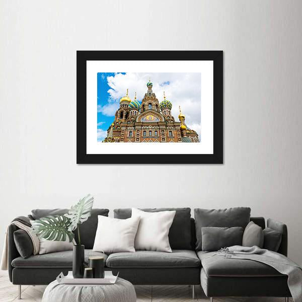 Savior On Spilled Blood Canvas Wall Art-1 Piece-Framed Print-30" x 20"-Tiaracle